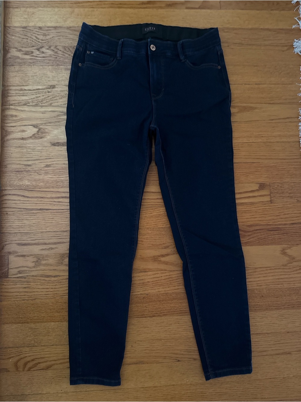 Dark Navy Skinny Jeans - Curvy Fit
